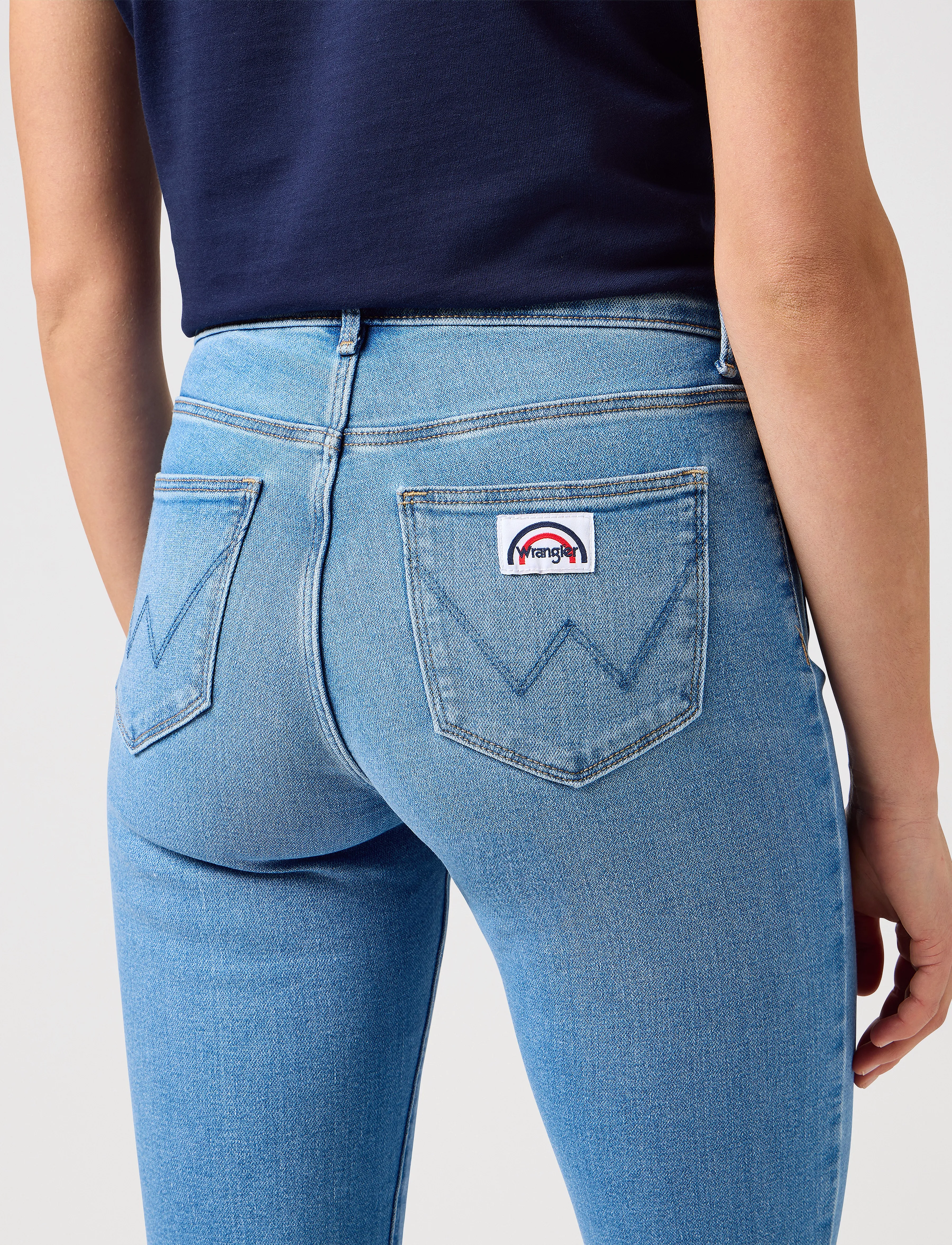Wrangler - FLARE - utsvängda jeans - hazel - 5
