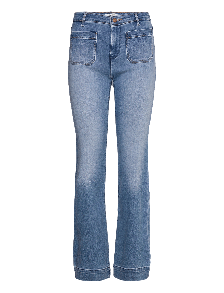 Wrangler - FLARE - utsvängda jeans - hazel - 1