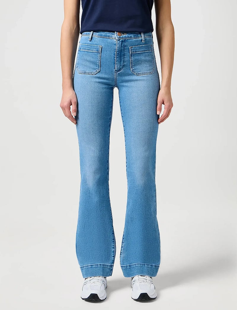 Wrangler - FLARE - utsvängda jeans - hazel - 0