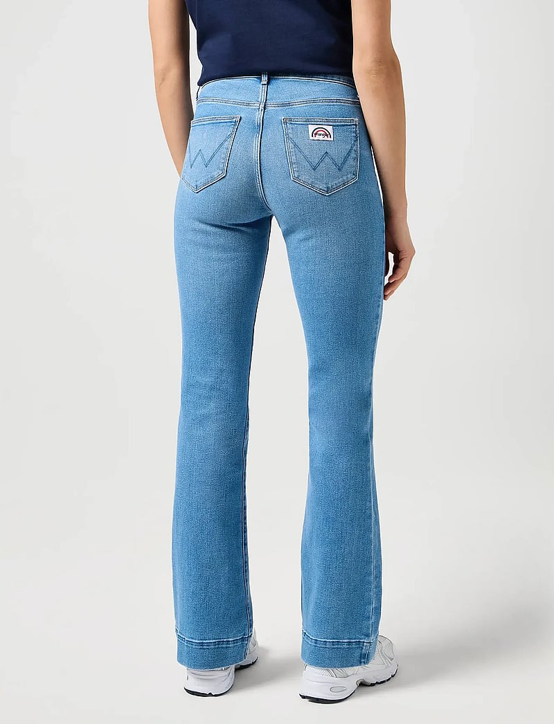 Wrangler - FLARE - utsvängda jeans - hazel - 4