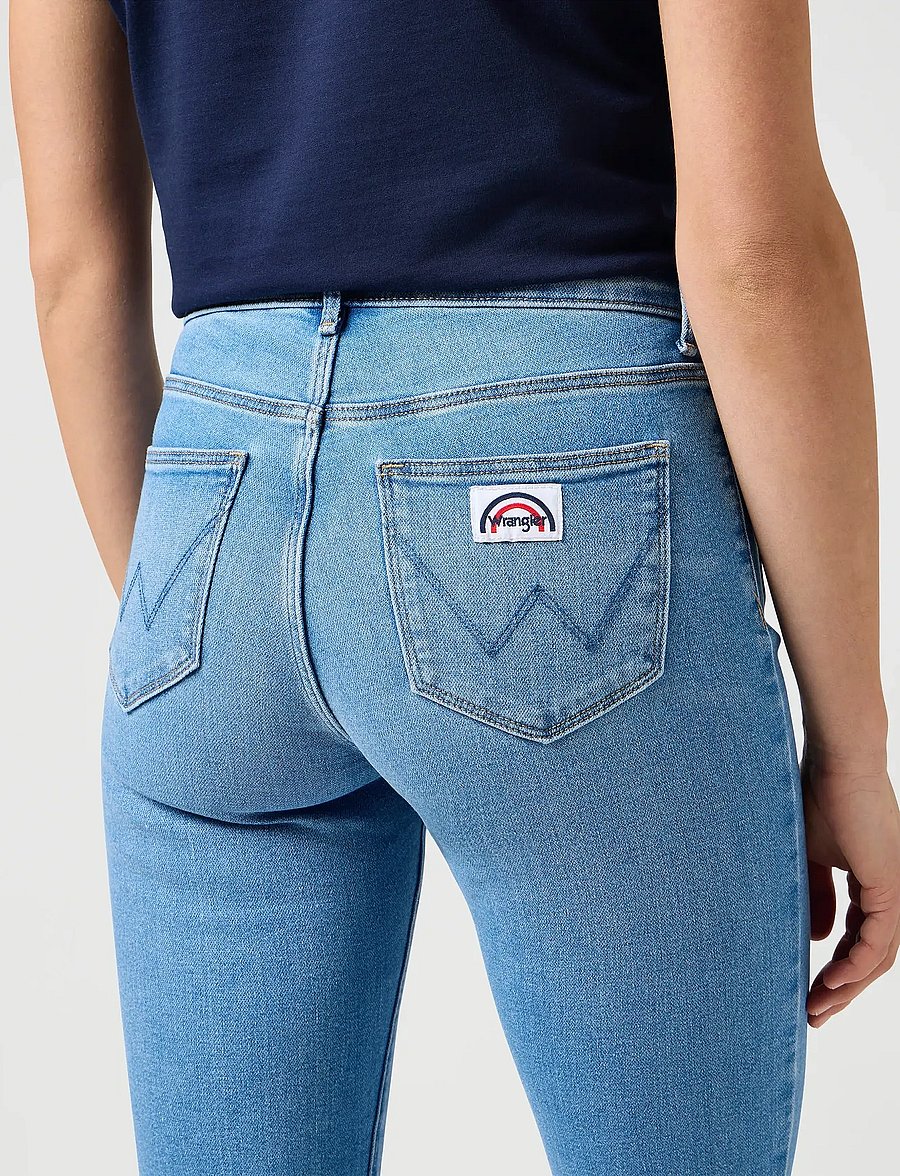 Wrangler - FLARE - utsvängda jeans - hazel - 5