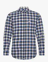 Wrangler - 1 PKT SHIRT - checkered shirts - federal blue - 0
