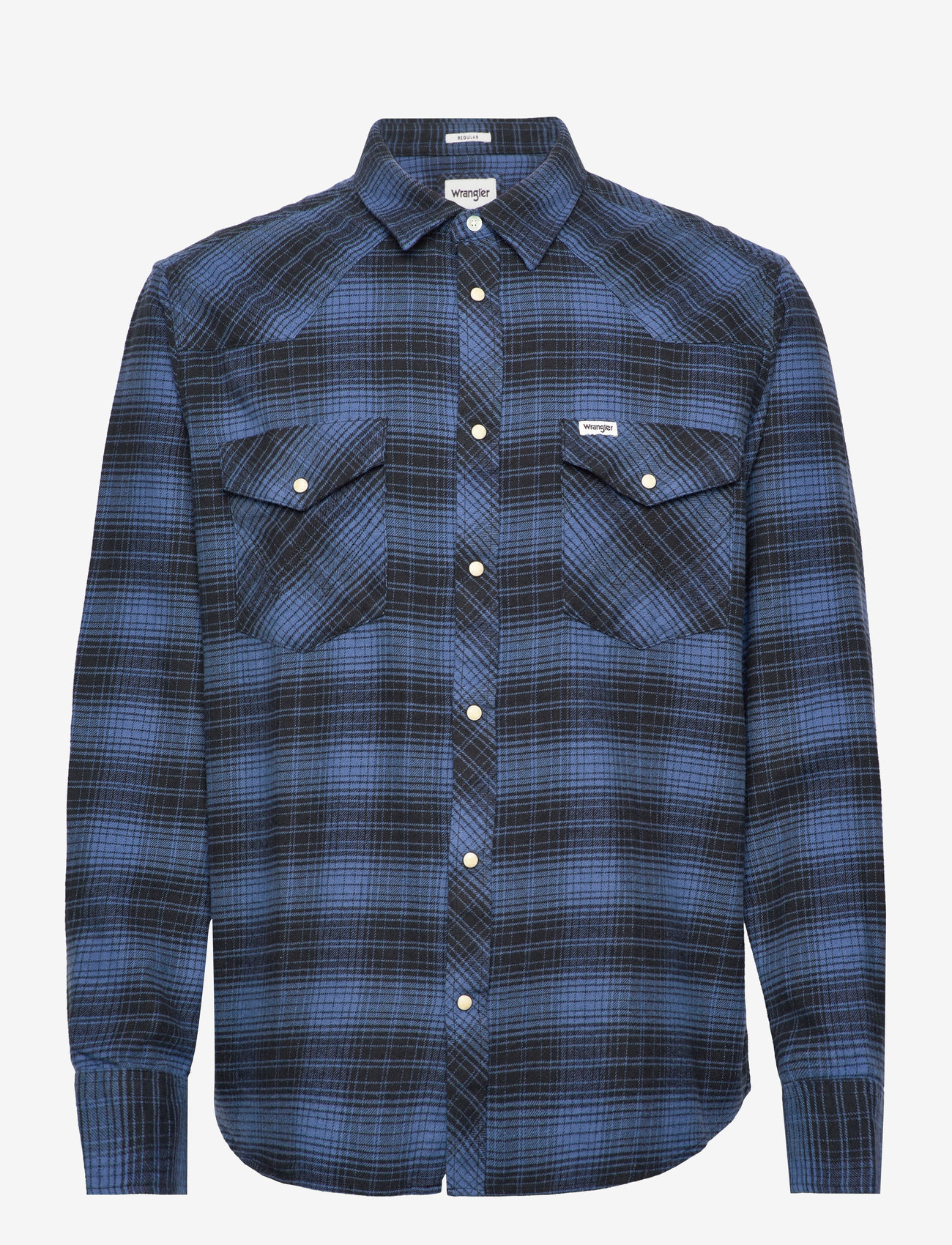 Wrangler - LS WESTERN SHIRT - federal blue - 0
