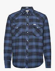 Wrangler - LS WESTERN SHIRT - ternede skjorter - federal blue - 0