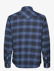 Wrangler - LS WESTERN SHIRT - ternede skjorter - federal blue - 1