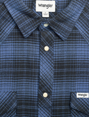 Wrangler - LS WESTERN SHIRT - ternede skjorter - federal blue - 2