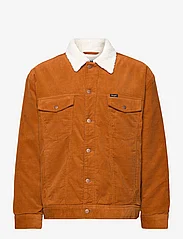 Wrangler - ANTIFIT SHERPA - winter jackets - leather brown​ - 0