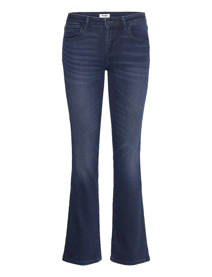 Wrangler - BOOTCUT - alt laienevad teksad - nightshade - 1