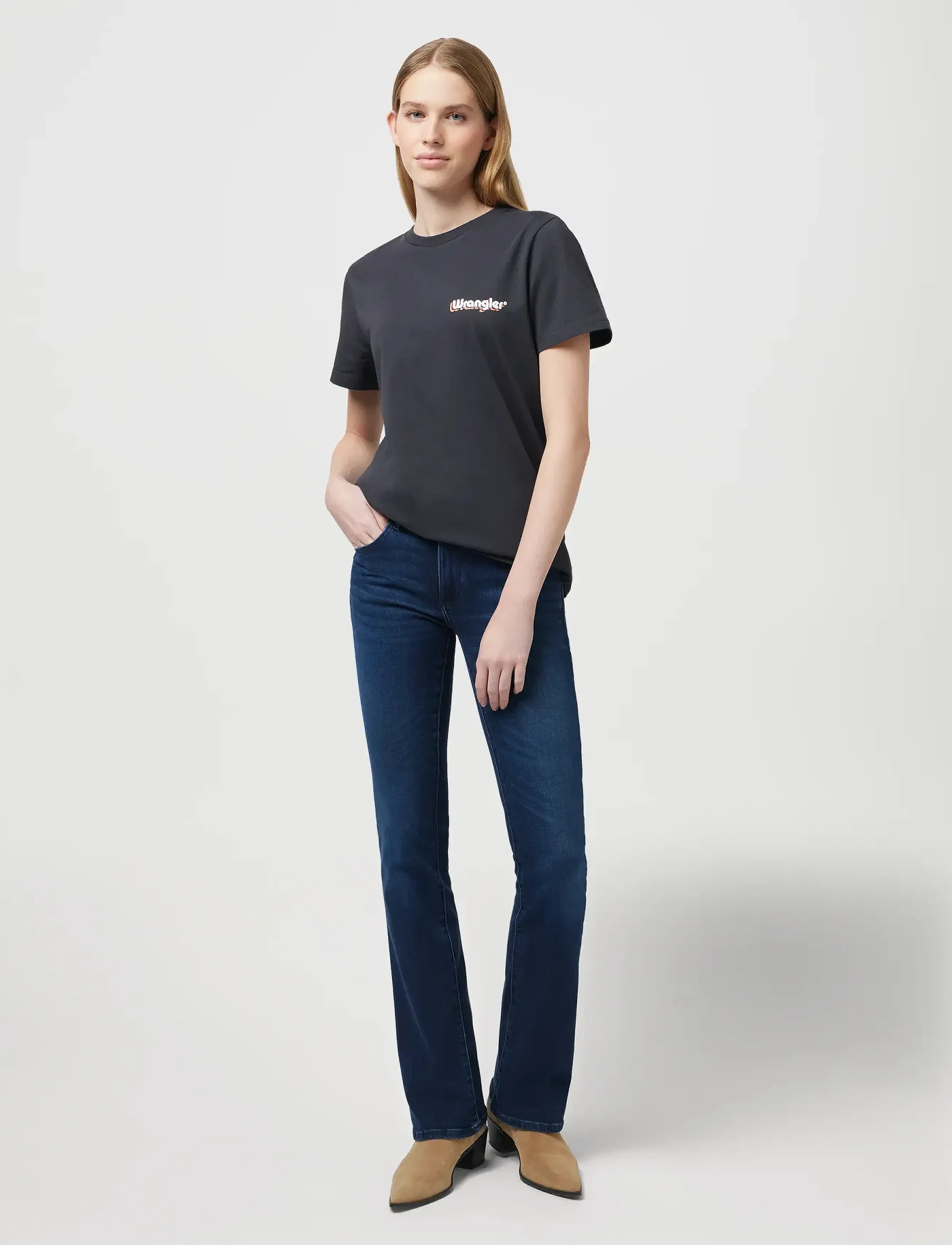 Wrangler - BOOTCUT - bootcut jeans - nightshade - 3