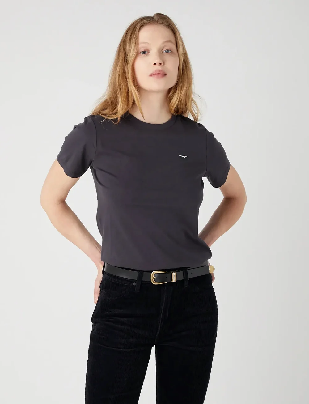 Wrangler - TRIPLE LOOP BELT - casual bælter - black - 0