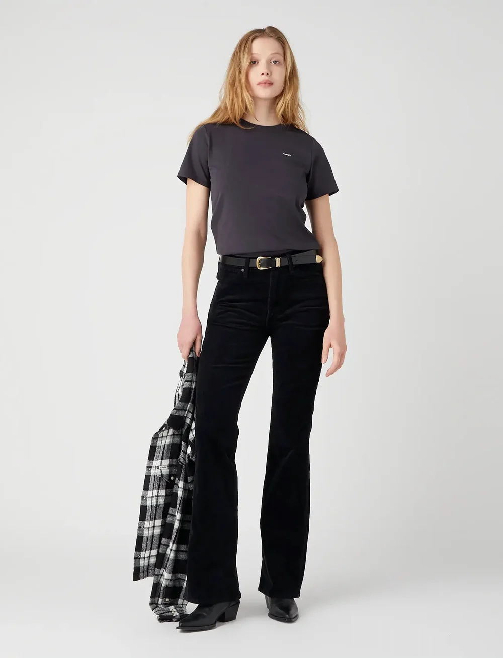 Wrangler - TRIPLE LOOP BELT - casual bælter - black - 4