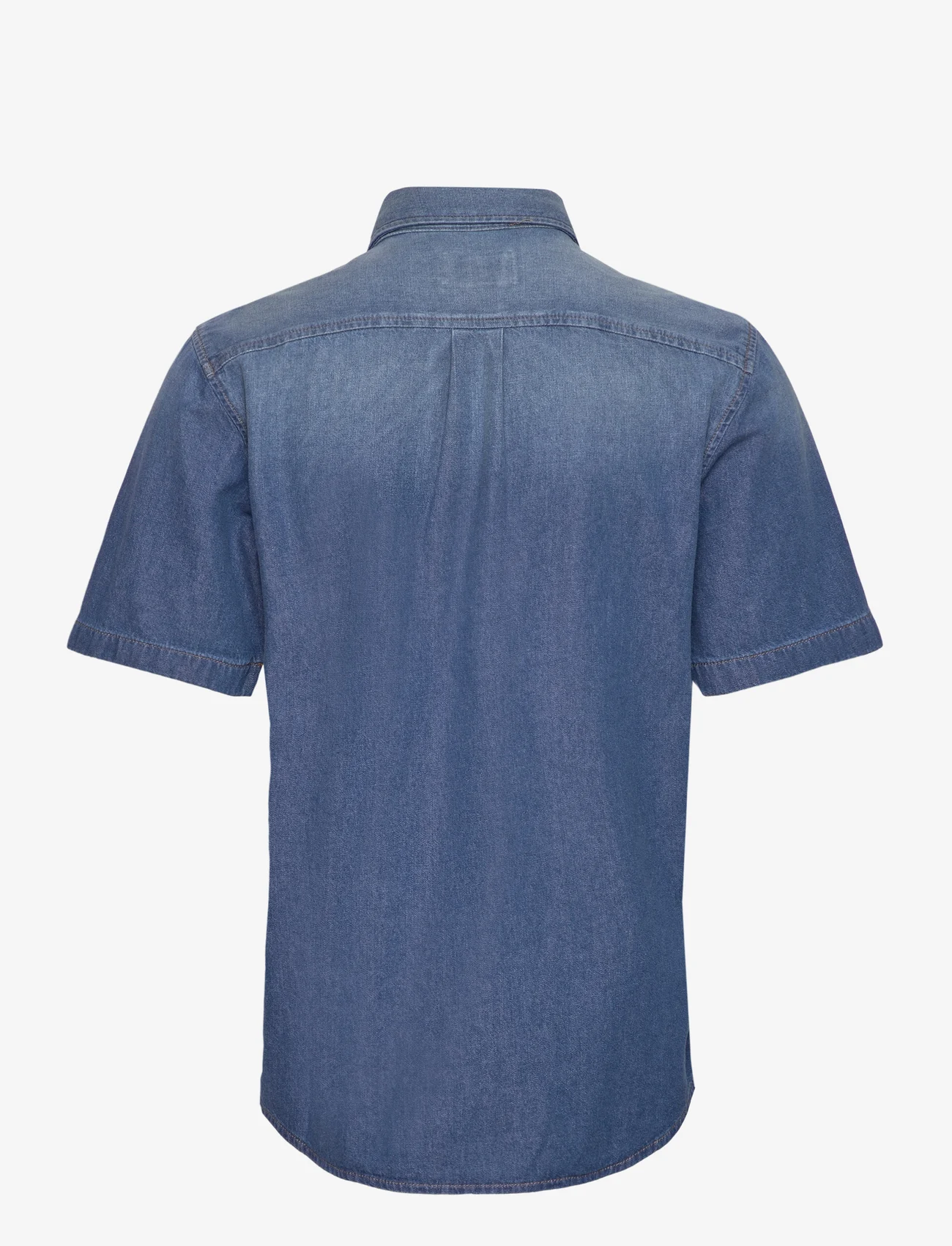 Wrangler - SS 1 PKT SHIRT - short-sleeved shirts - mid stone - 1