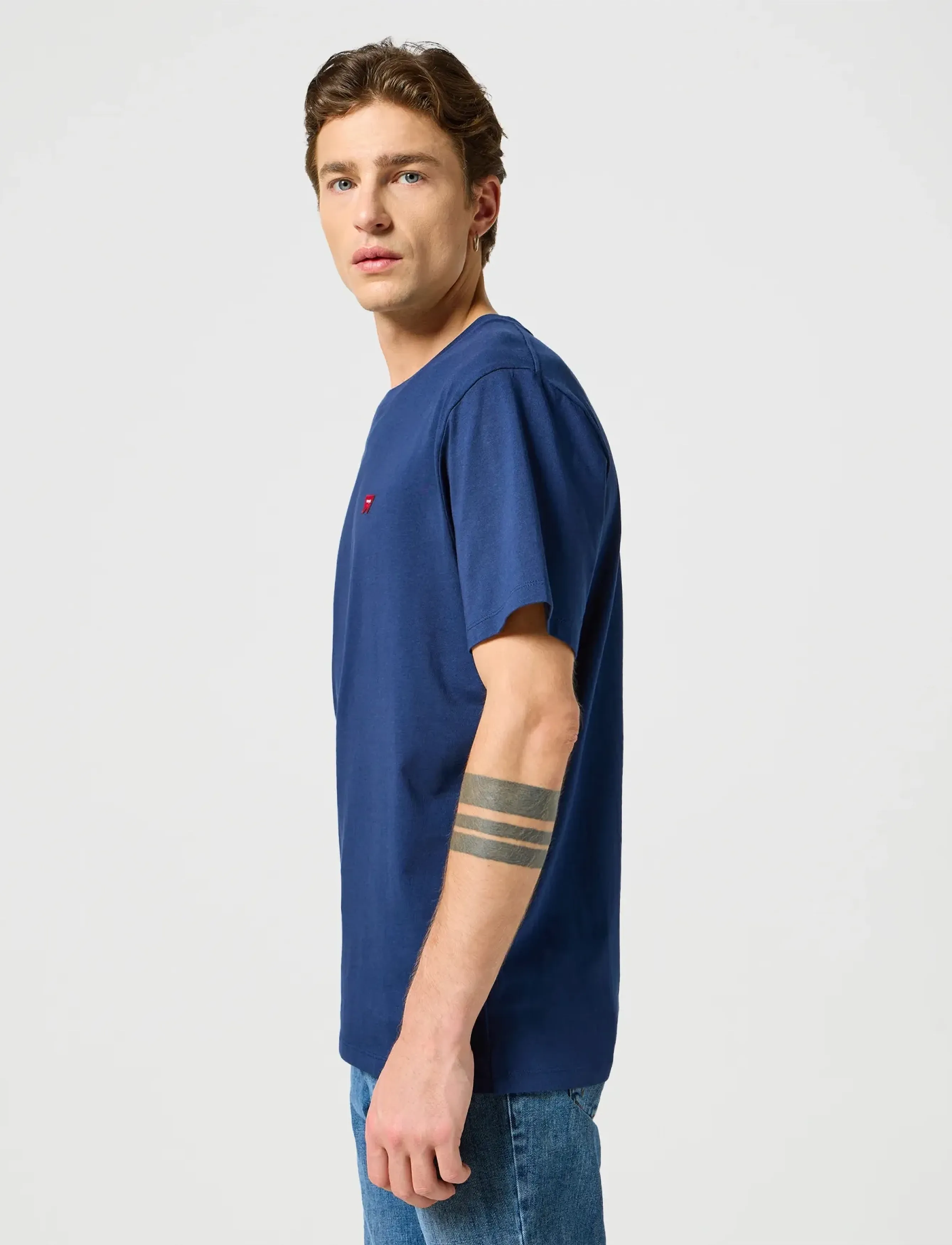 Wrangler - SIGN OFF TEE - die niedrigsten preise - navy - 5