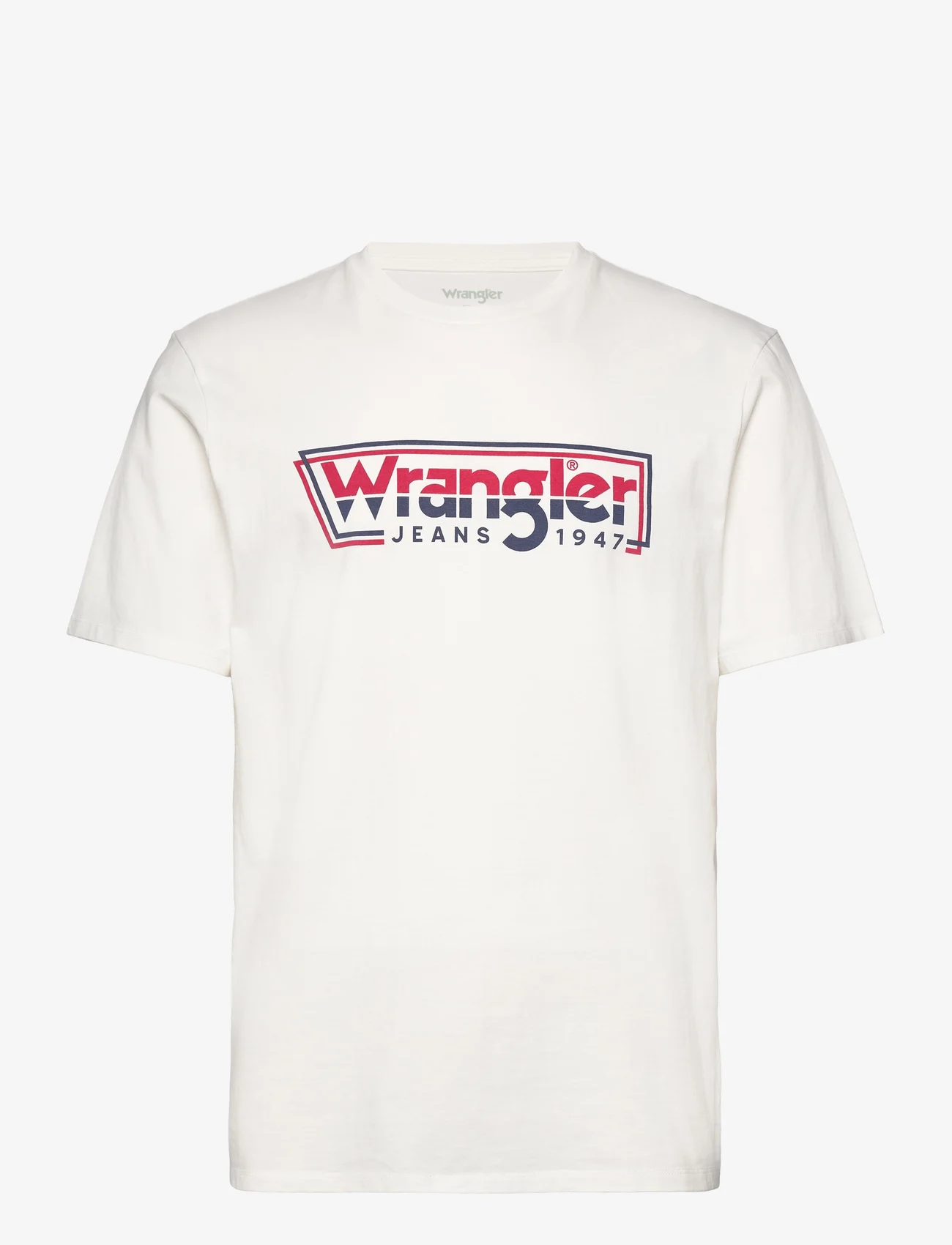 Wrangler - GRAPHIC TEE - die niedrigsten preise - worn white - 0