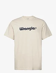 Wrangler - LOGO TEE - lägsta priserna - white - 0