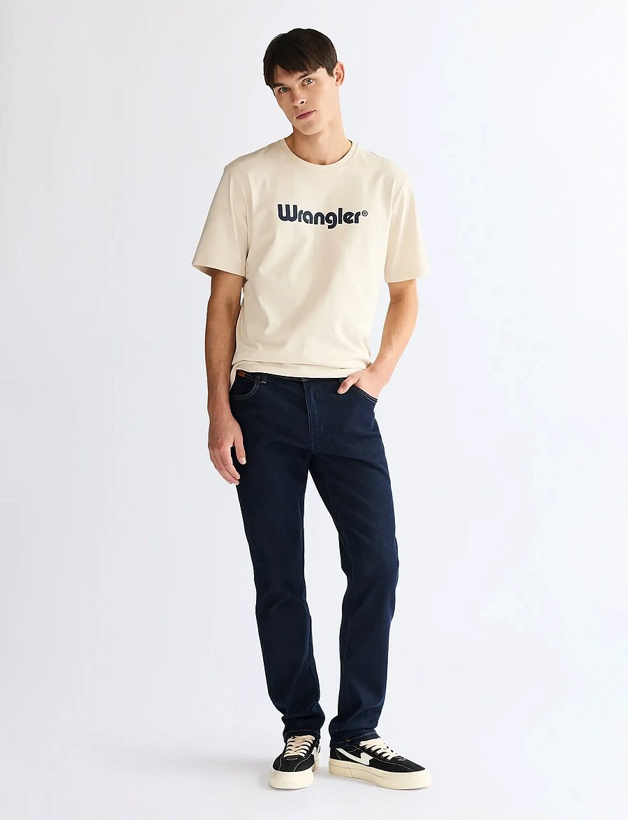 Wrangler - LOGO TEE - lühikeste varrukatega t-särgid - white - 3