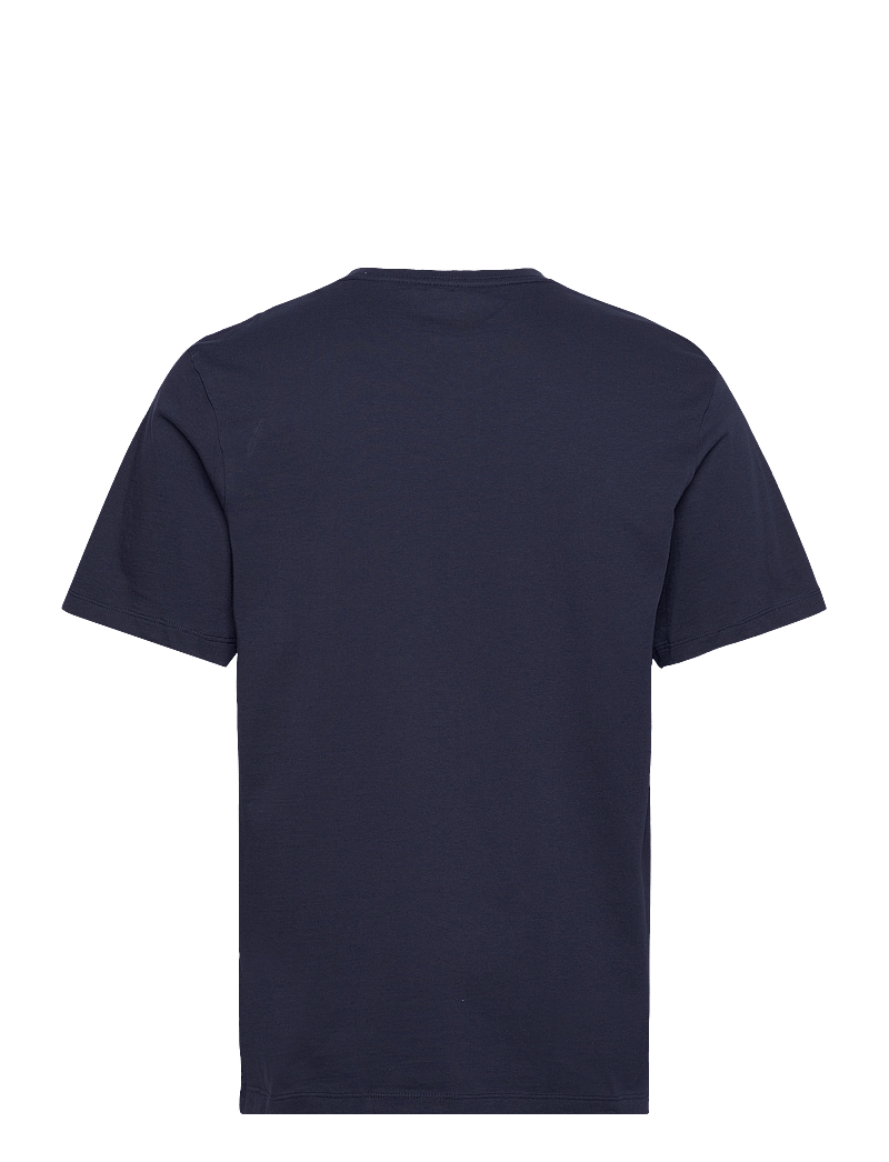 Wrangler - LOGO TEE - kortärmade t-shirts - navy - 2