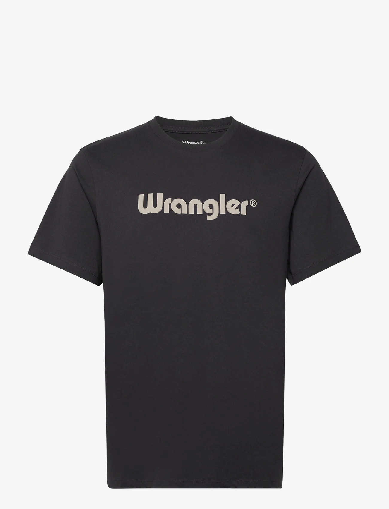 Wrangler - LOGO TEE - laveste priser - black - 0
