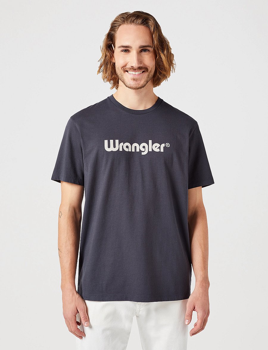 Wrangler - LOGO TEE - lühikeste varrukatega t-särgid - black - 0