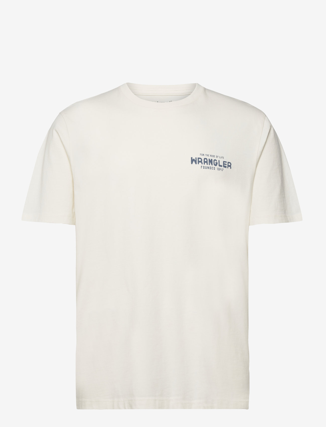 Wrangler - GRAPHIC TEE - vintage white - 0