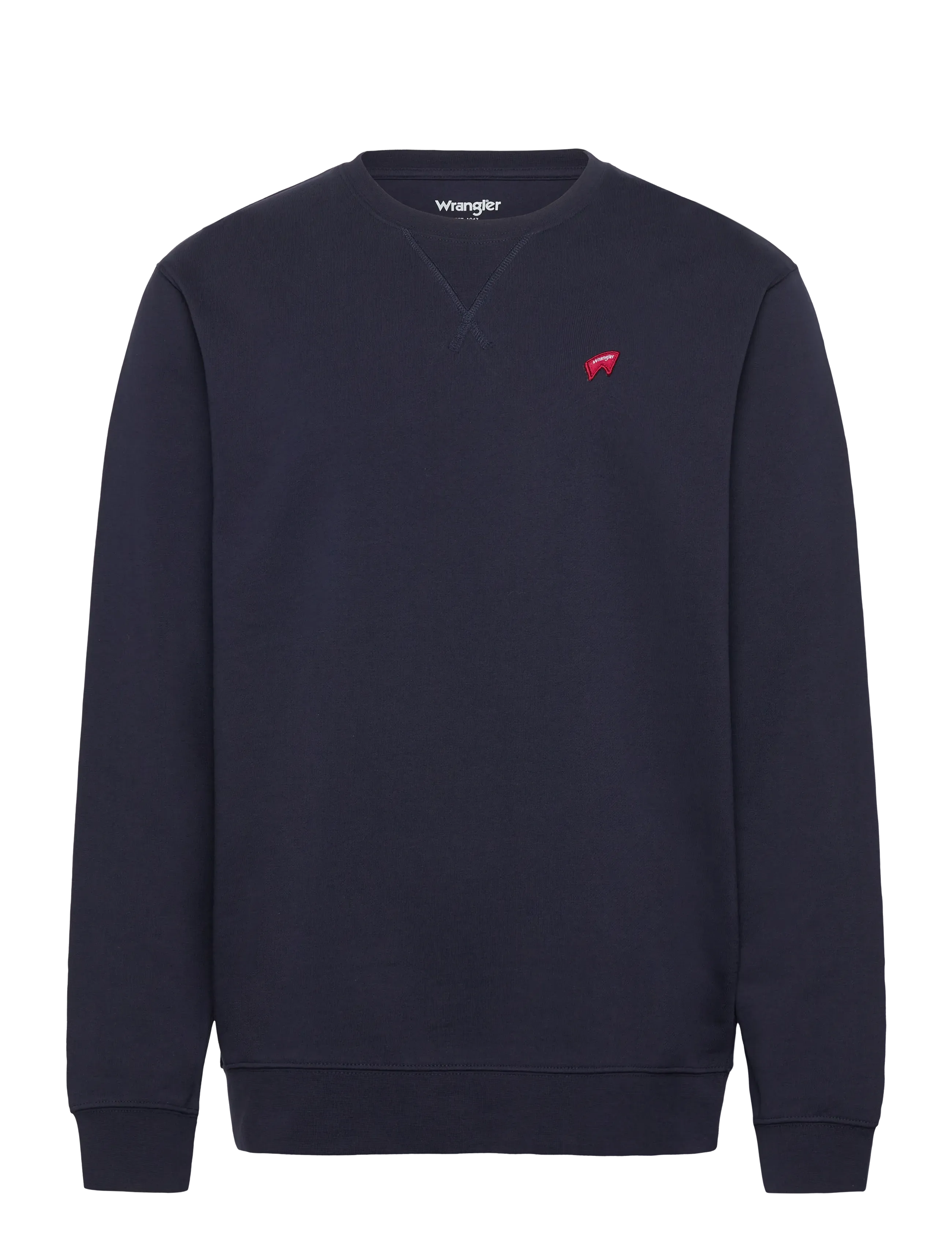 WRANGLER Sign Off Crew Navy - S - Herren