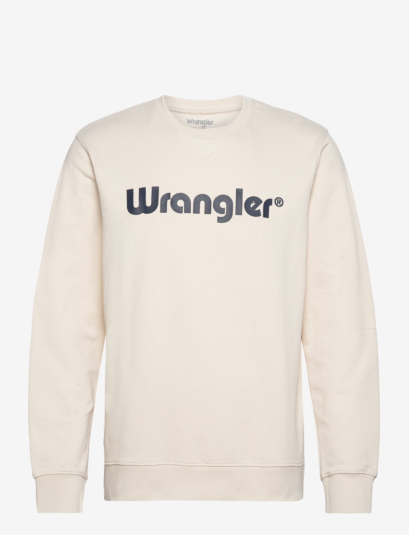 Wrangler - Logo Crew Sweat - collections - vintage white - 1