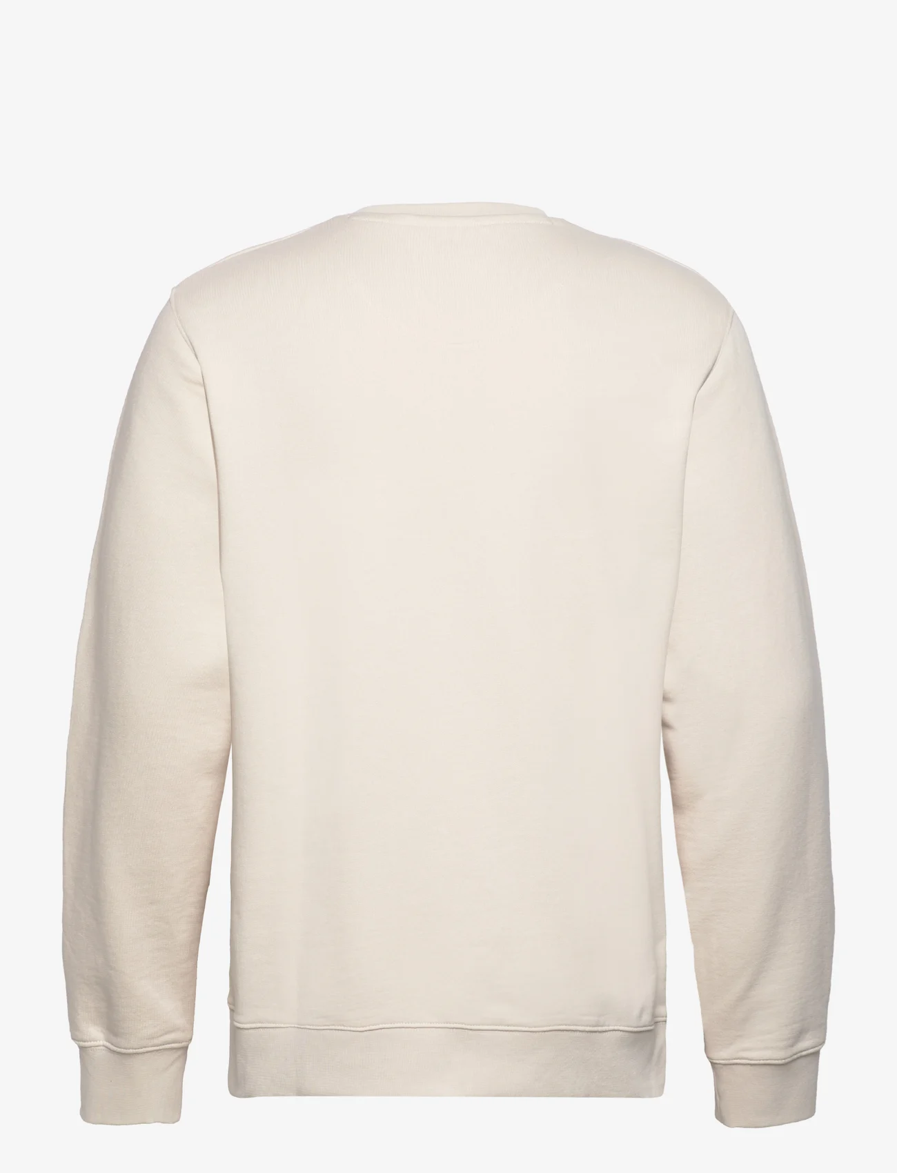 Wrangler - LOGO CREW SWEAT - sweatshirts - vintage white - 1