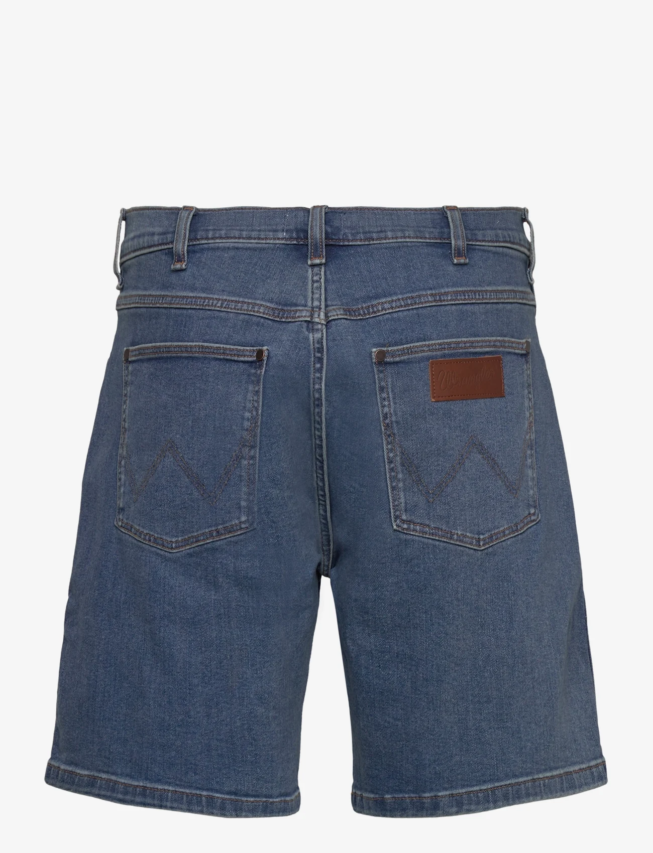 Wrangler - FRONTIER SHORT - jeans shorts - haze - 1