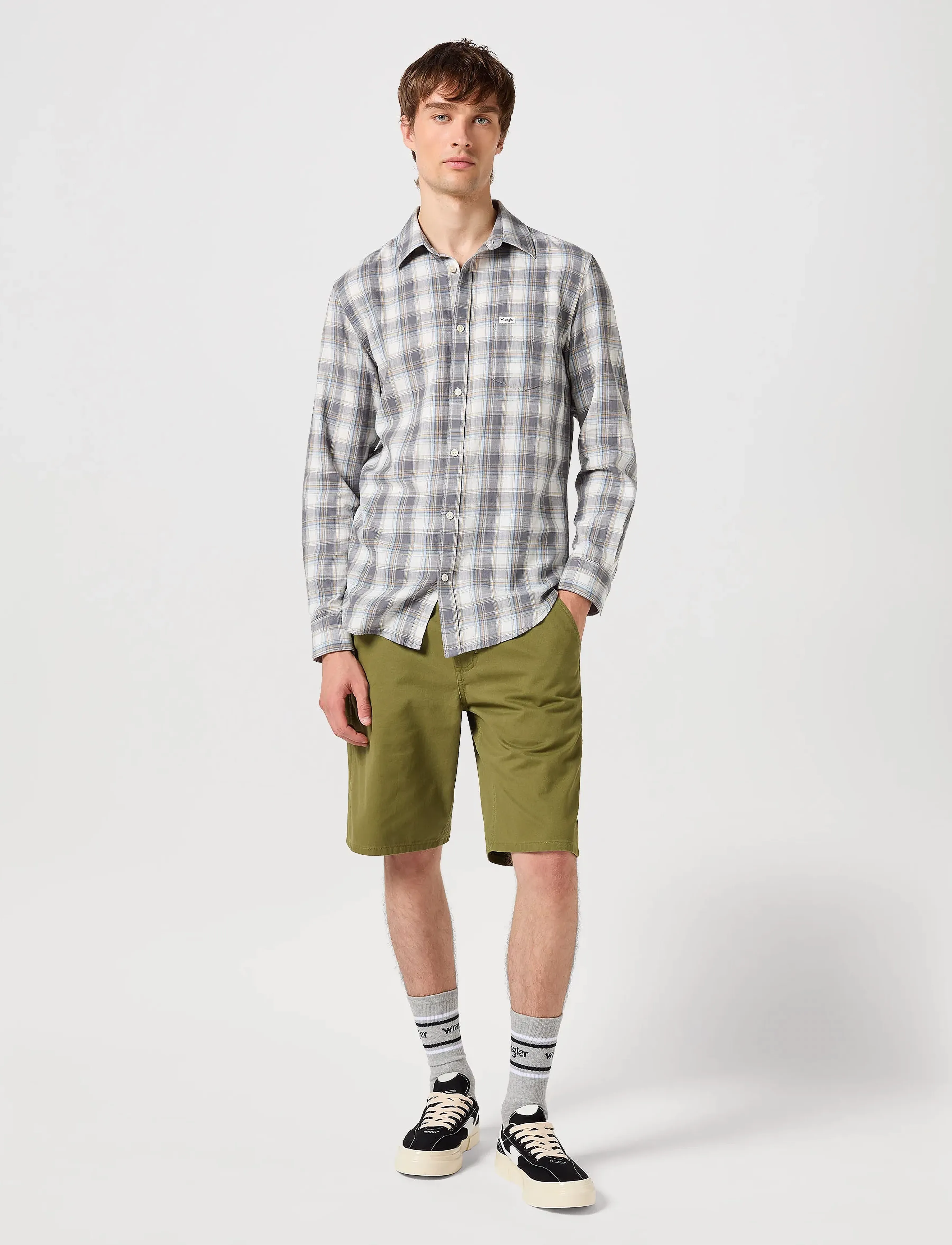Wrangler - CASEY CHINO SHORTS - olive - 3