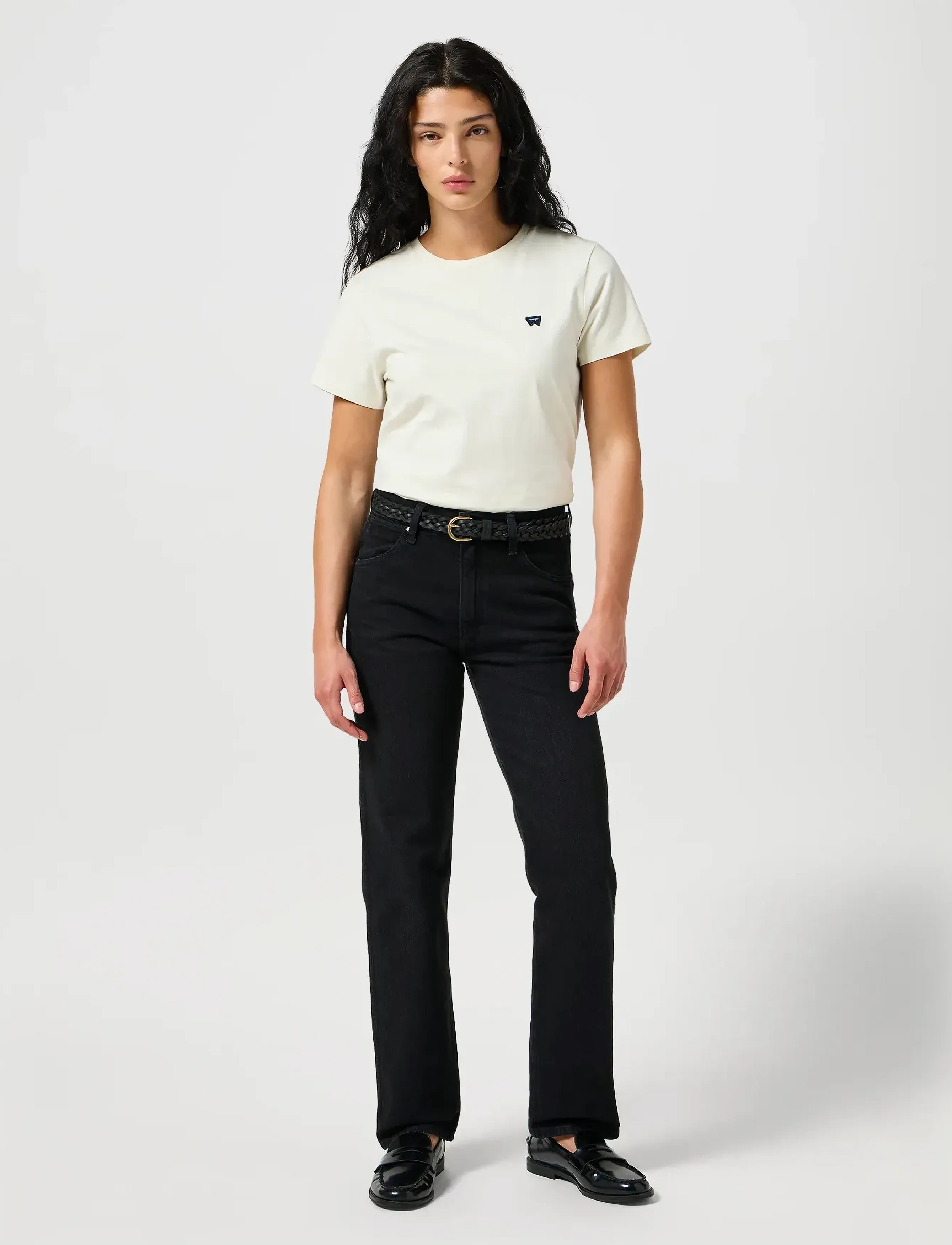 Wrangler - SUNSET - straight jeans - black - 3