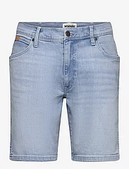 Wrangler - TEXAS SHORTS - denim shorts - whisper blue - 0