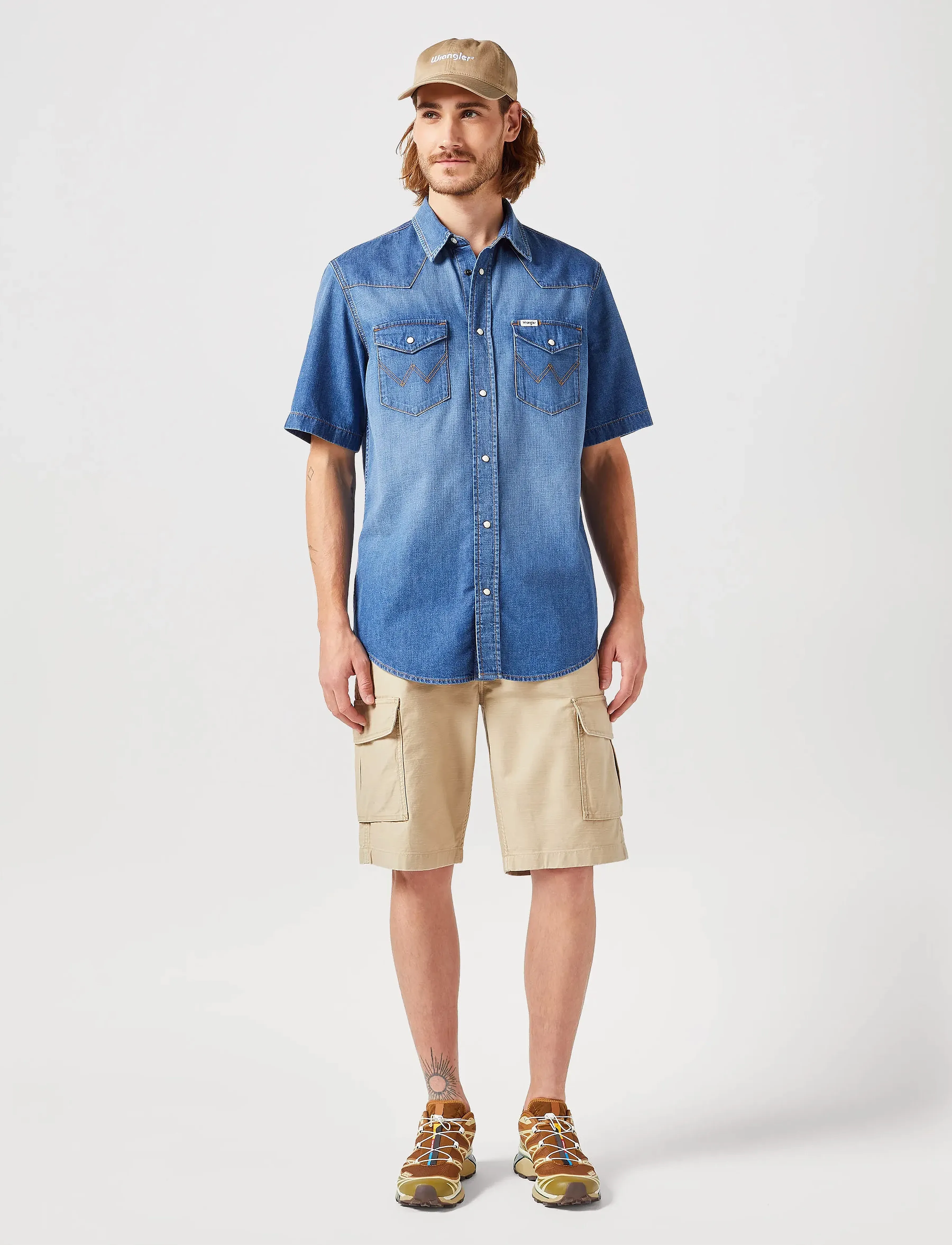 Wrangler - CASEY CARGO SHORTS - saddle - 3