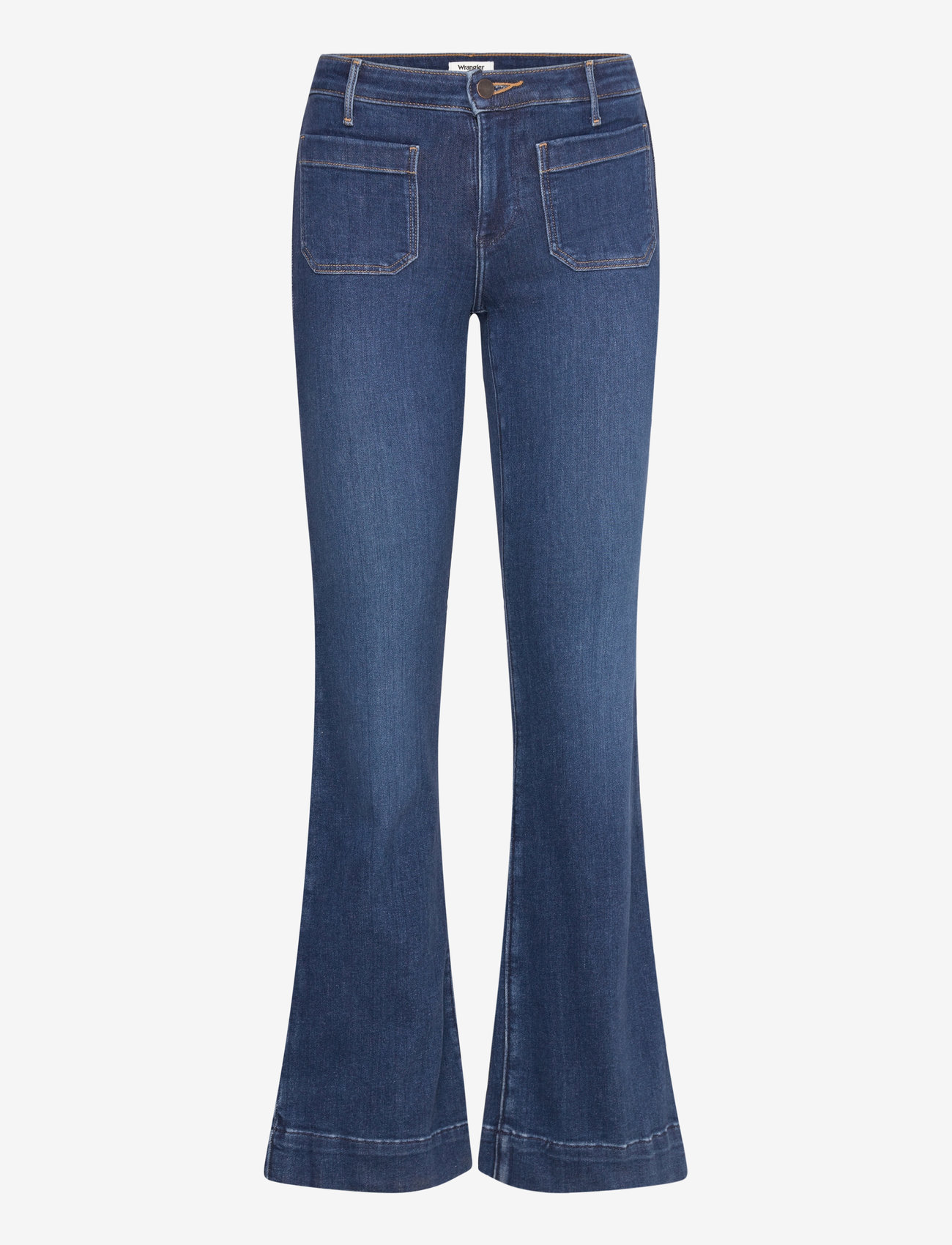 Wrangler - FLARE - flared jeans - dark wash - 0
