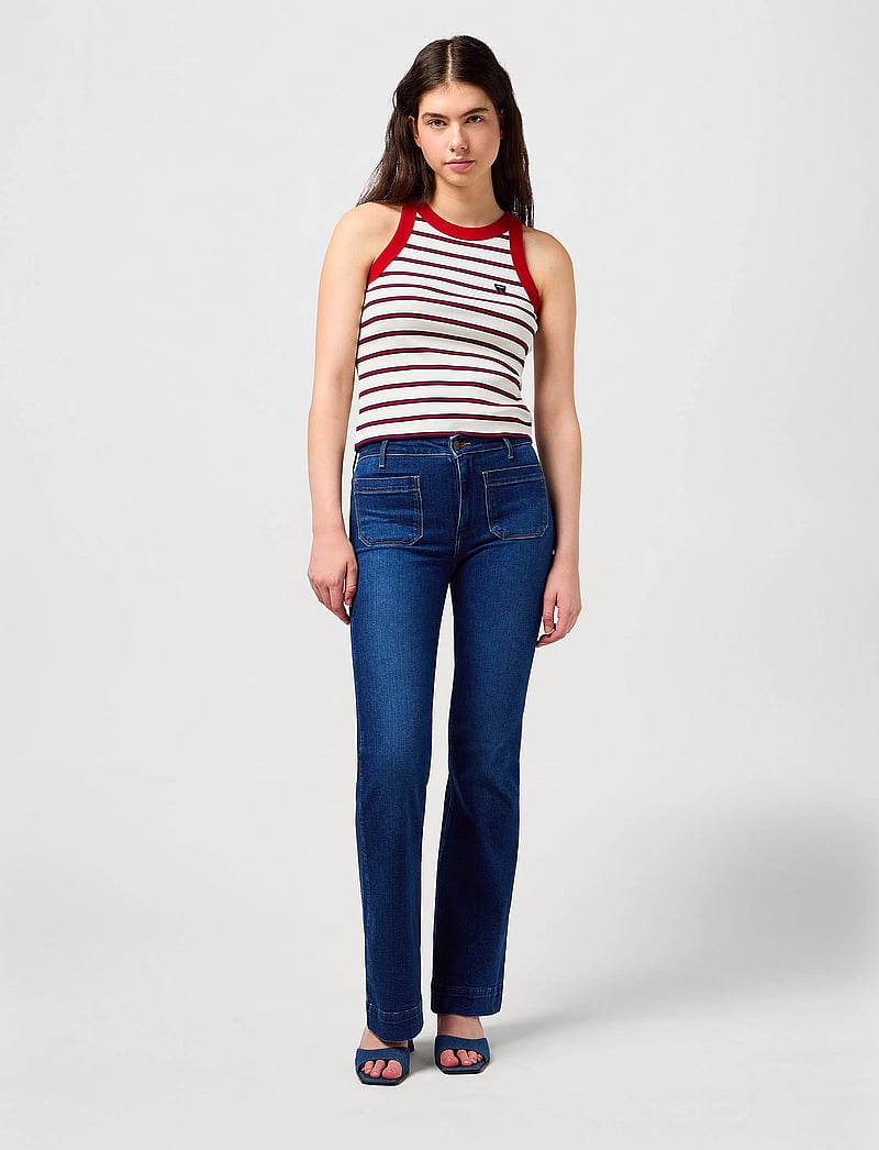 Wrangler - FLARE - flared jeans - dark wash - 3