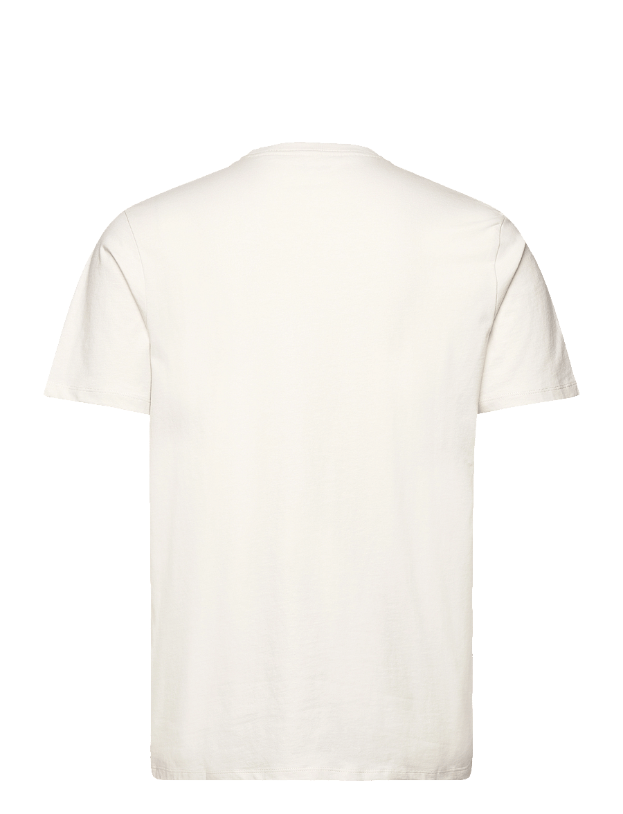 Wrangler - SIGN OFF TEE - lühikeste varrukatega t-särgid - vintage white - 2