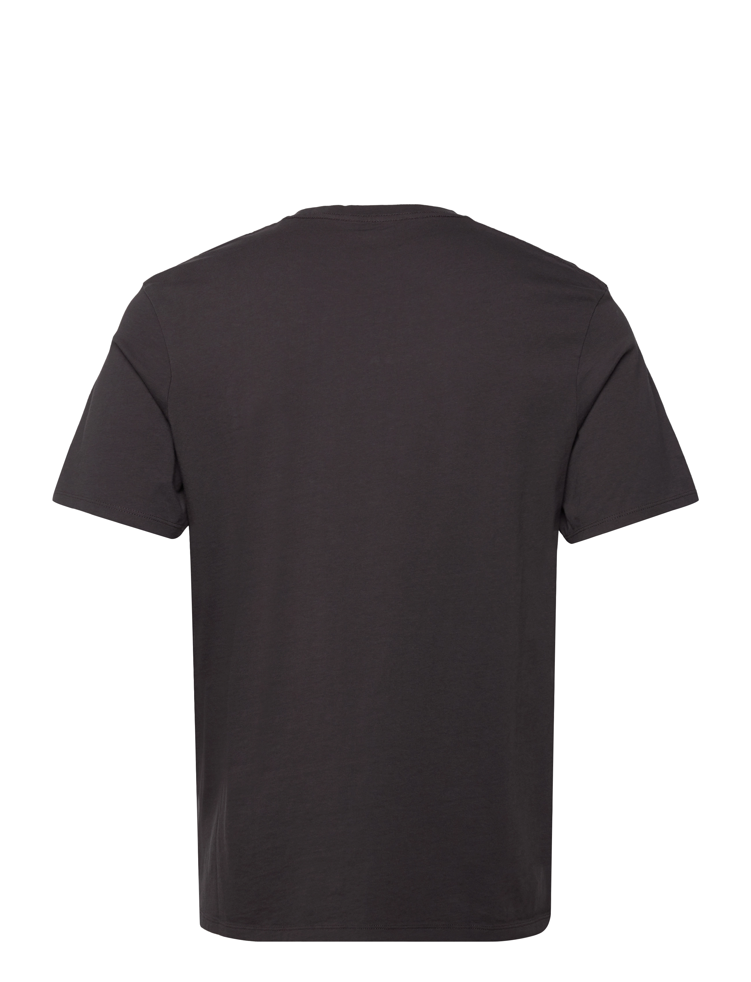 Wrangler - SIGN OFF TEE - kortärmade t-shirts - faded black - 2