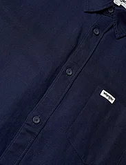 Wrangler - LS 1 PKT SHIRT - linen shirts - black iris - 3