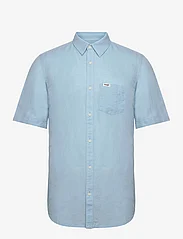 Wrangler - SS 1 PKT SHIRT - lininiai marškiniai - dream blue - 0