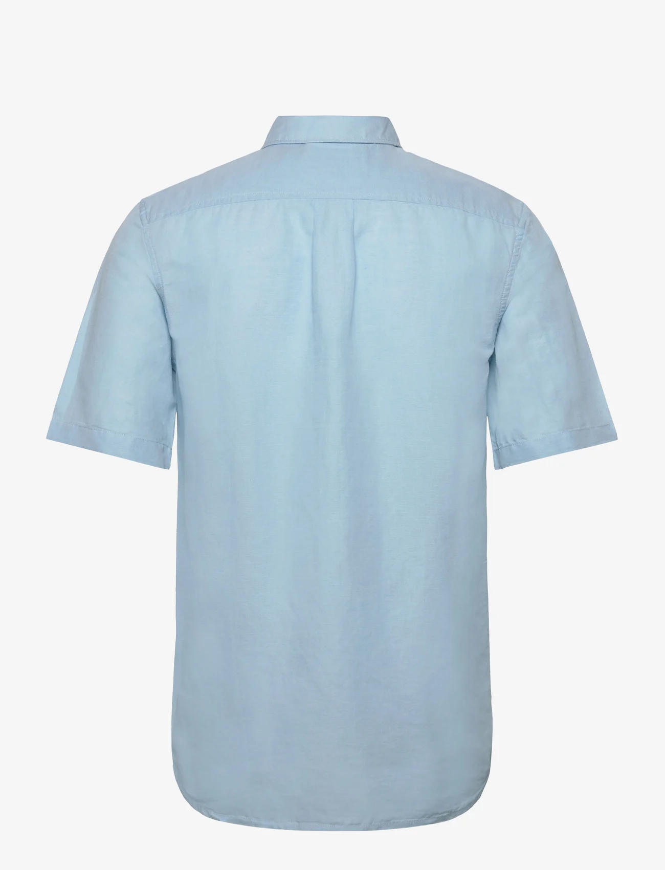 Wrangler - SS 1 PKT SHIRT - linen shirts - dream blue - 1