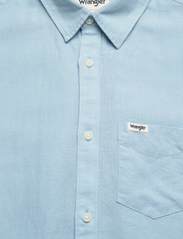 Wrangler - SS 1 PKT SHIRT - linen shirts - dream blue - 2