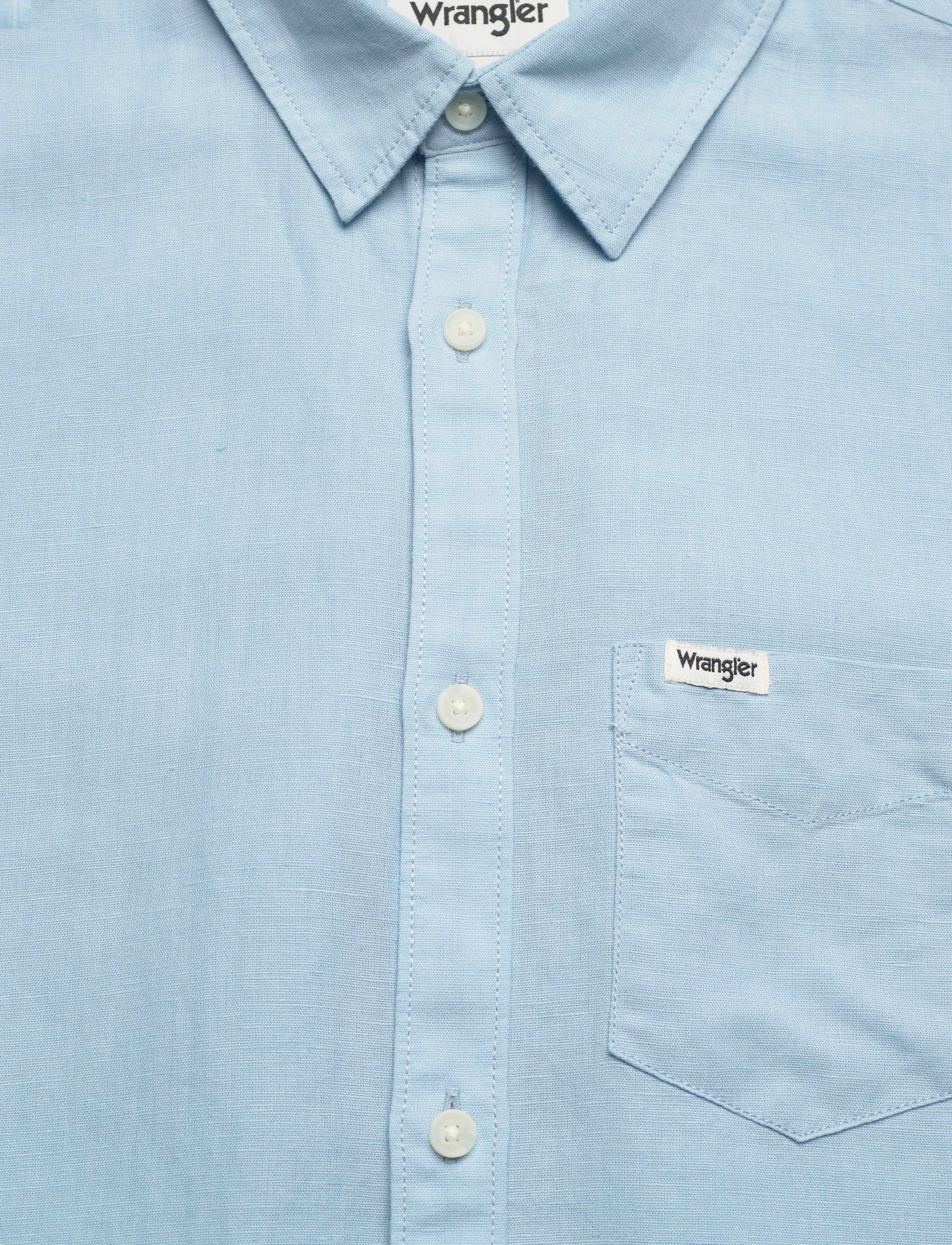 Wrangler - SS 1 PKT SHIRT - dream blue - 2