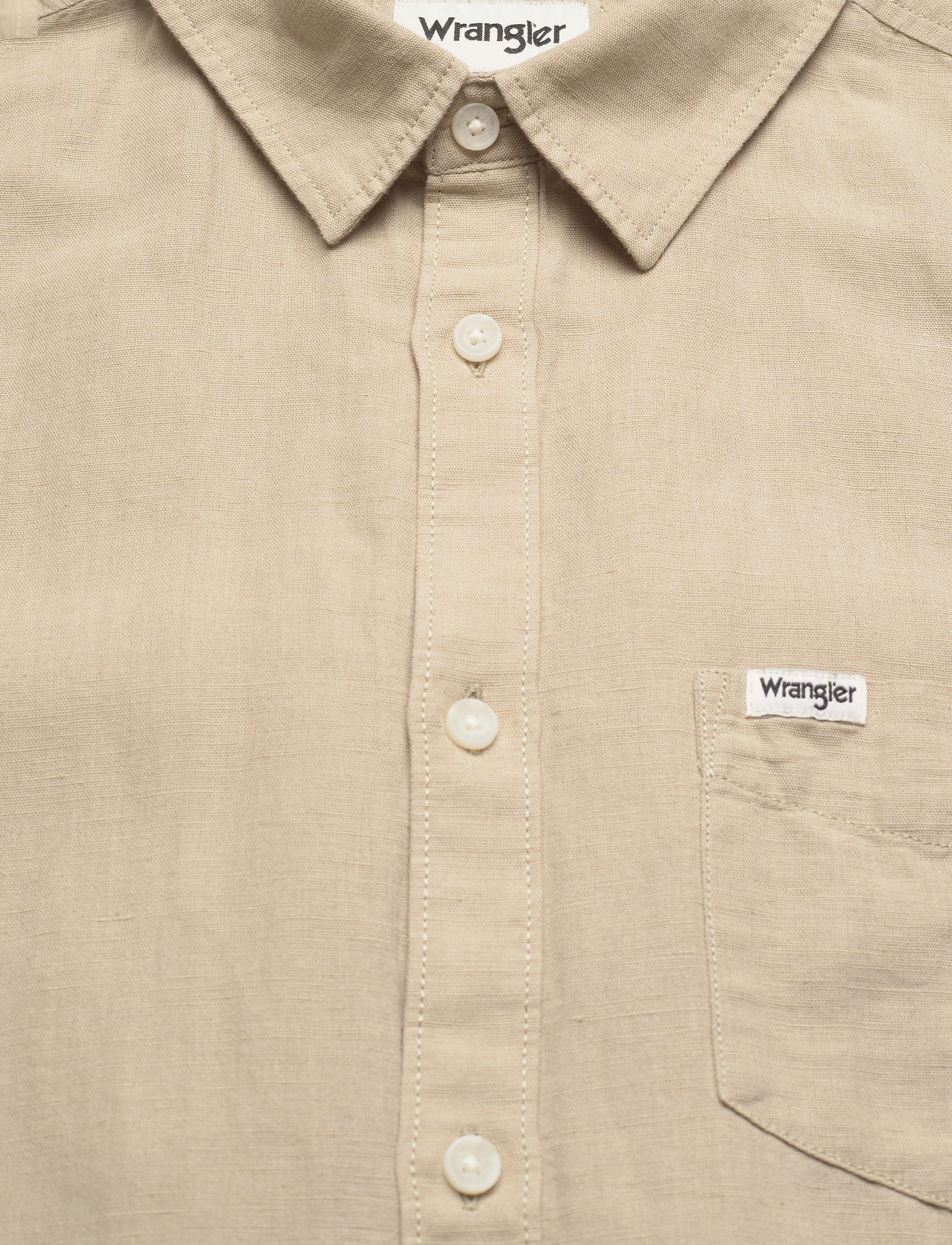 Wrangler - SS 1 PKT SHIRT - plaza taupe - 2