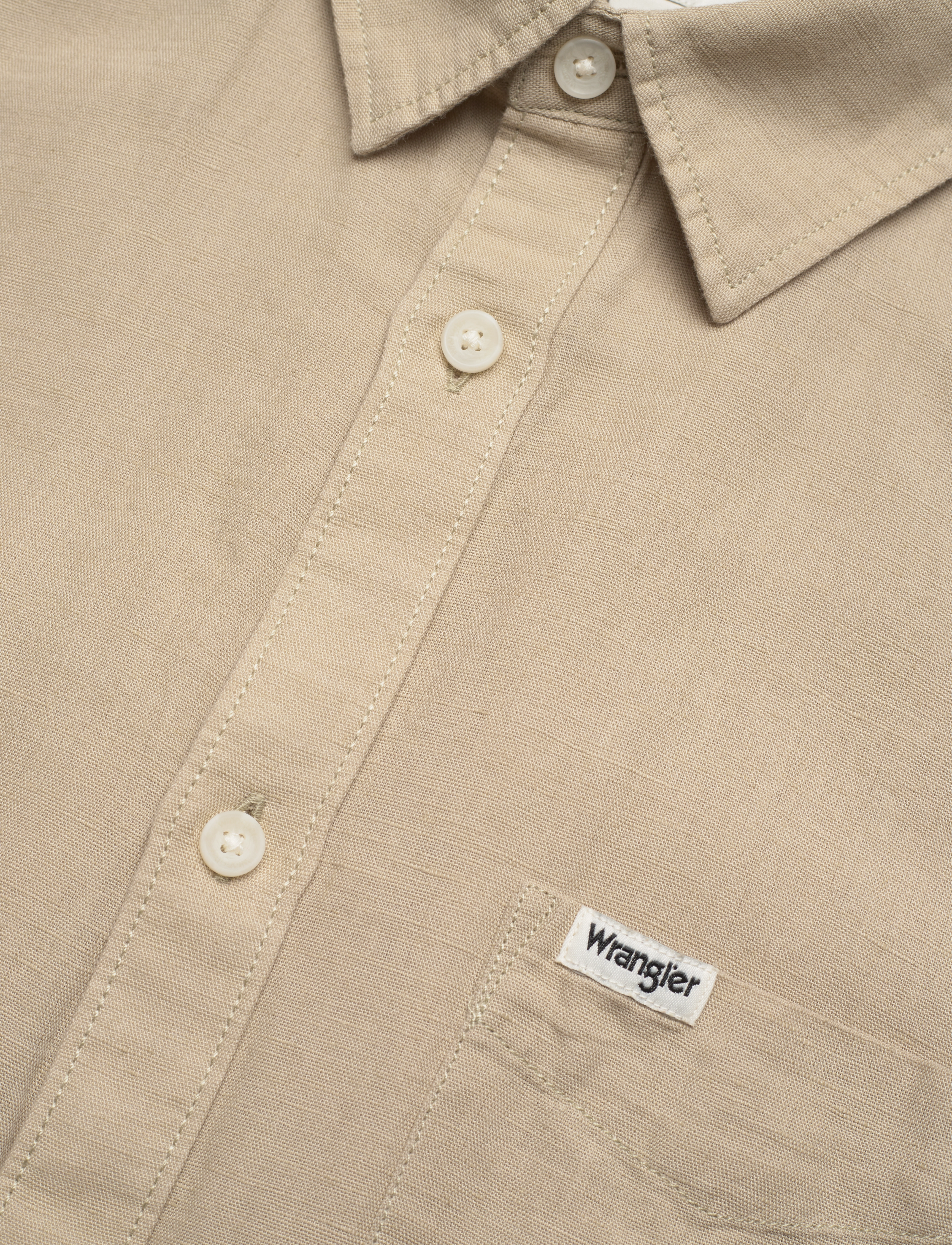 Wrangler - SS 1 PKT SHIRT - plaza taupe - 3