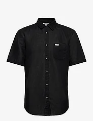 Wrangler - SS 1 PKT SHIRT - short-sleeved shirts - black beauty - 0