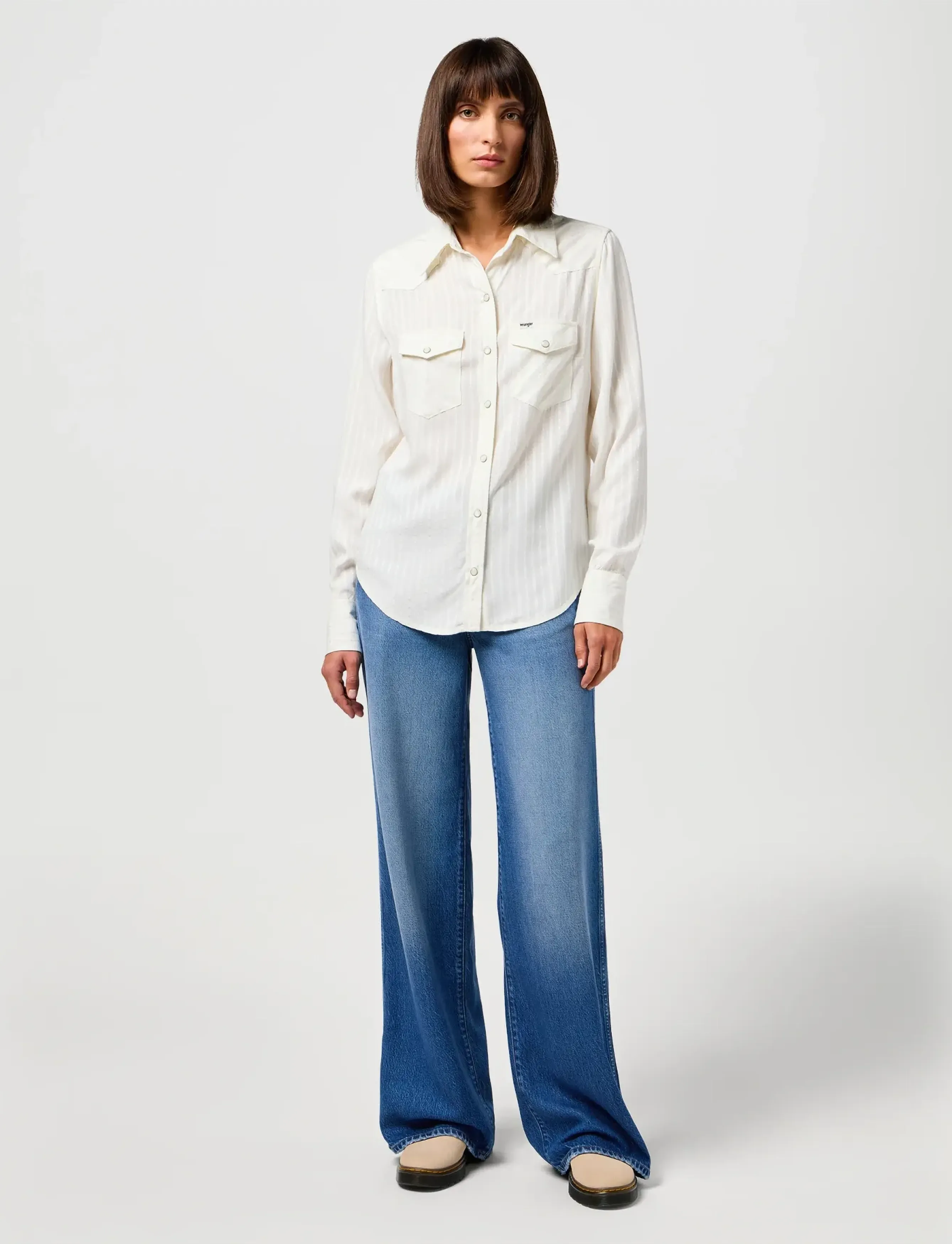 Wrangler - WORLD WIDE - brede jeans - promises kept - 3