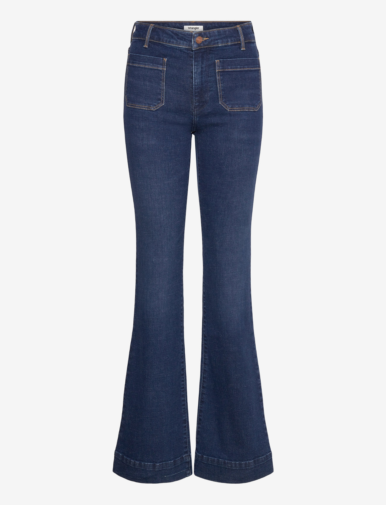 Wrangler - FLARE - flared jeans - crisp canvas - 0