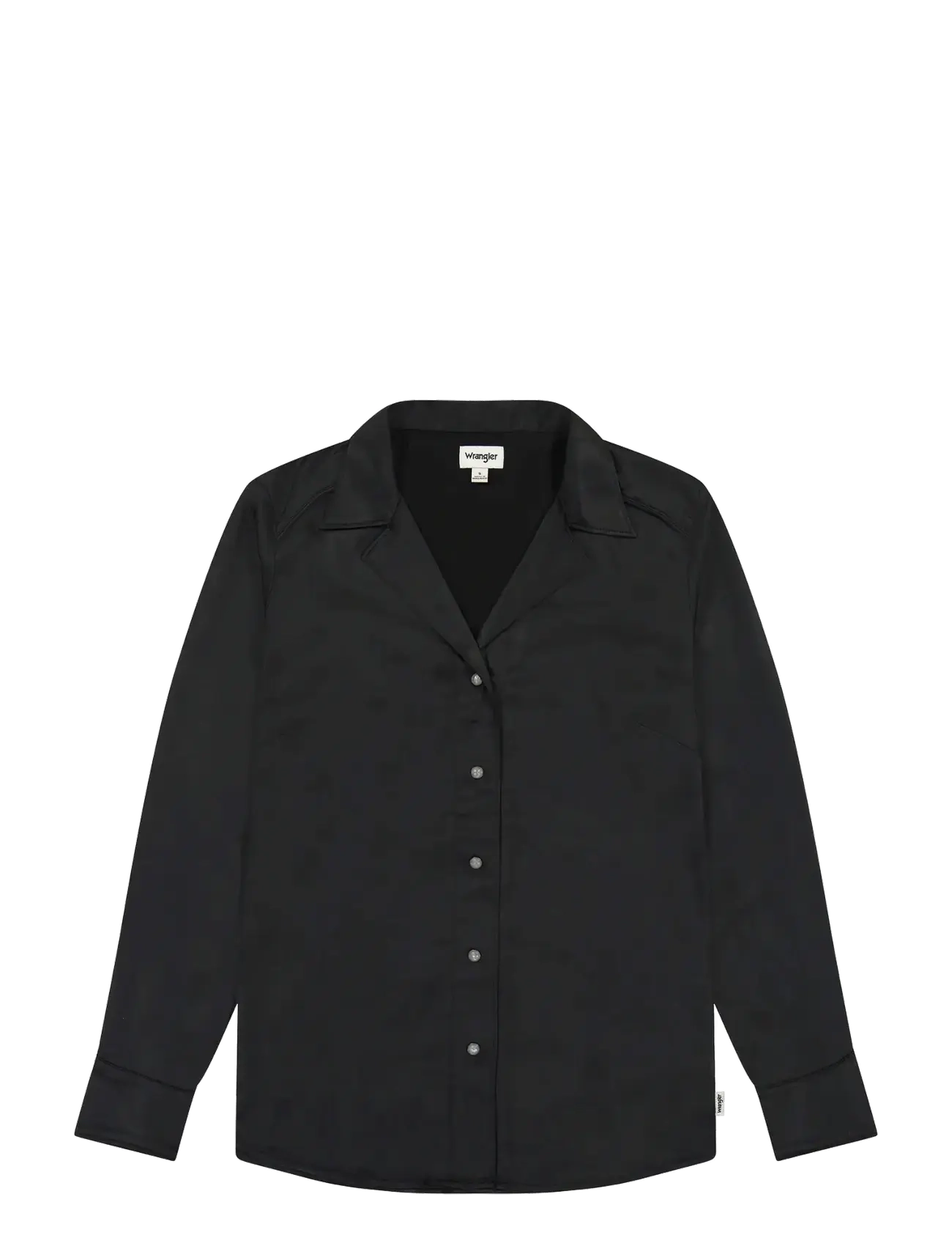 WRANGLER Slim Bluse Schwarz - XS - Damen