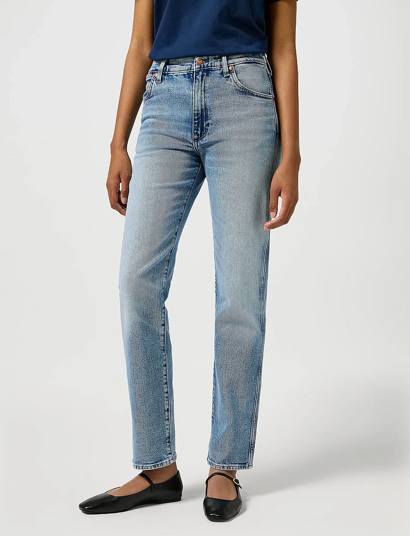 Wrangler - SUNSET - straight jeans - frosty silver - 0