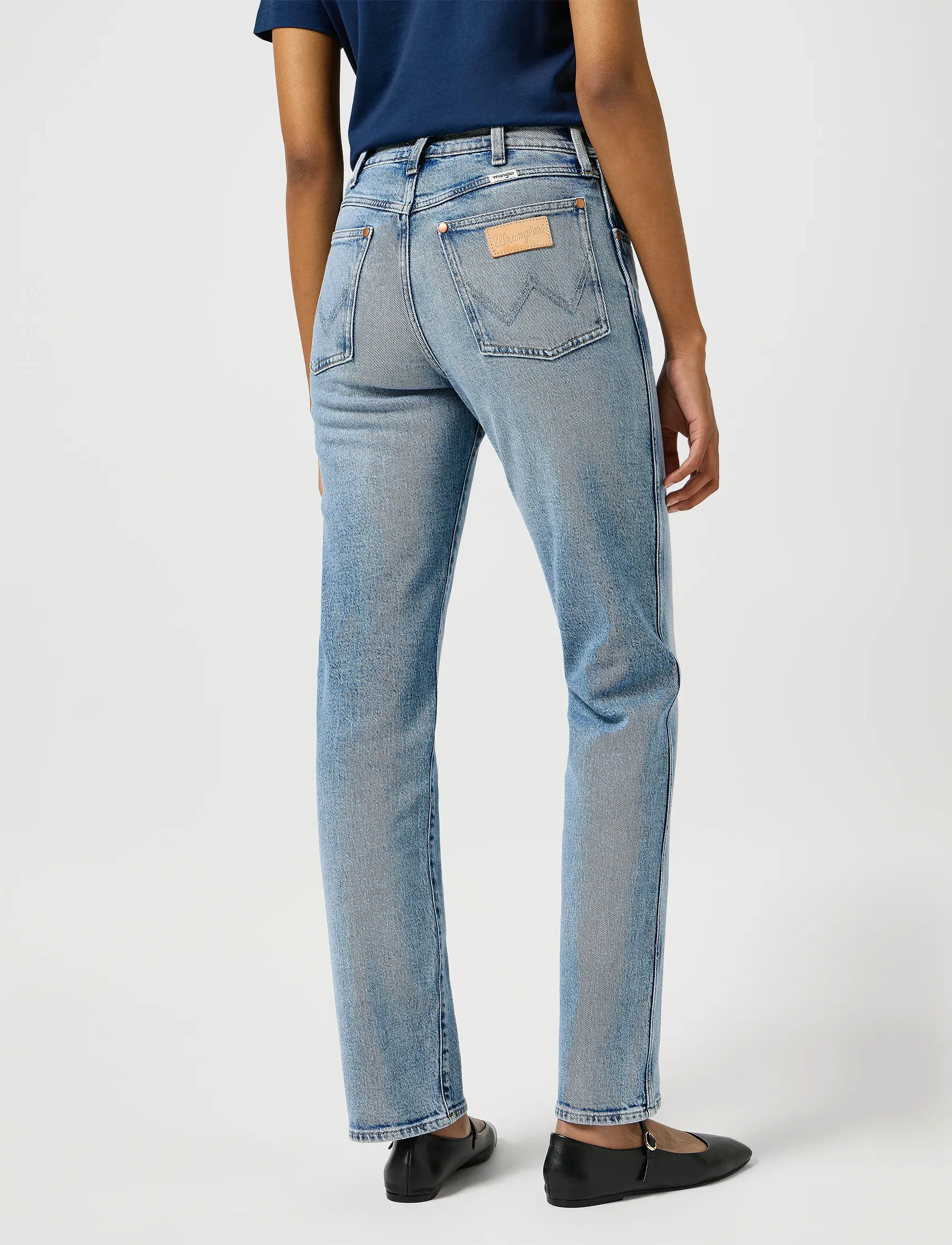 Wrangler - SUNSET - straight jeans - frosty silver - 4