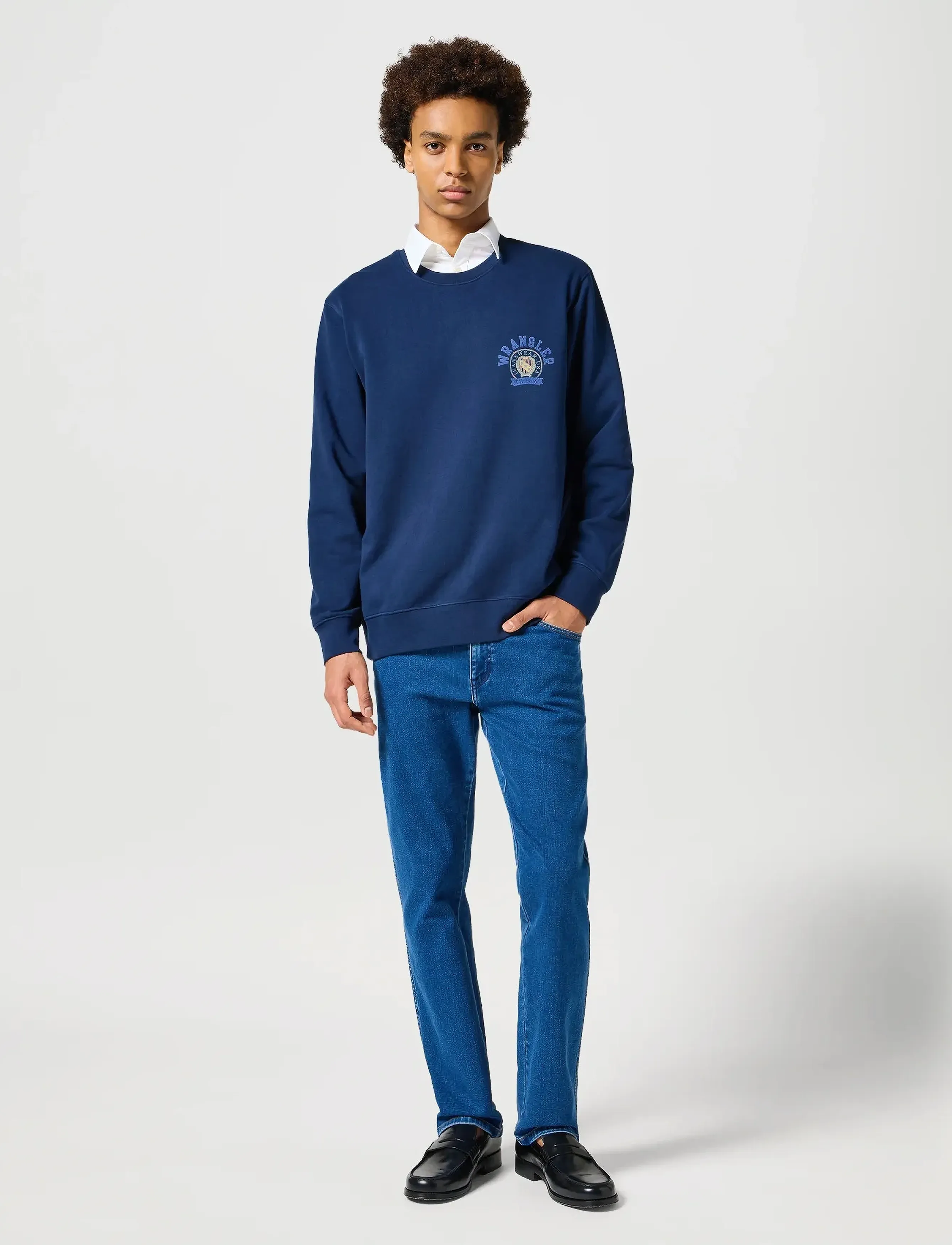 Wrangler - TEXAS - trousers & jeans - midnight shadow - 3